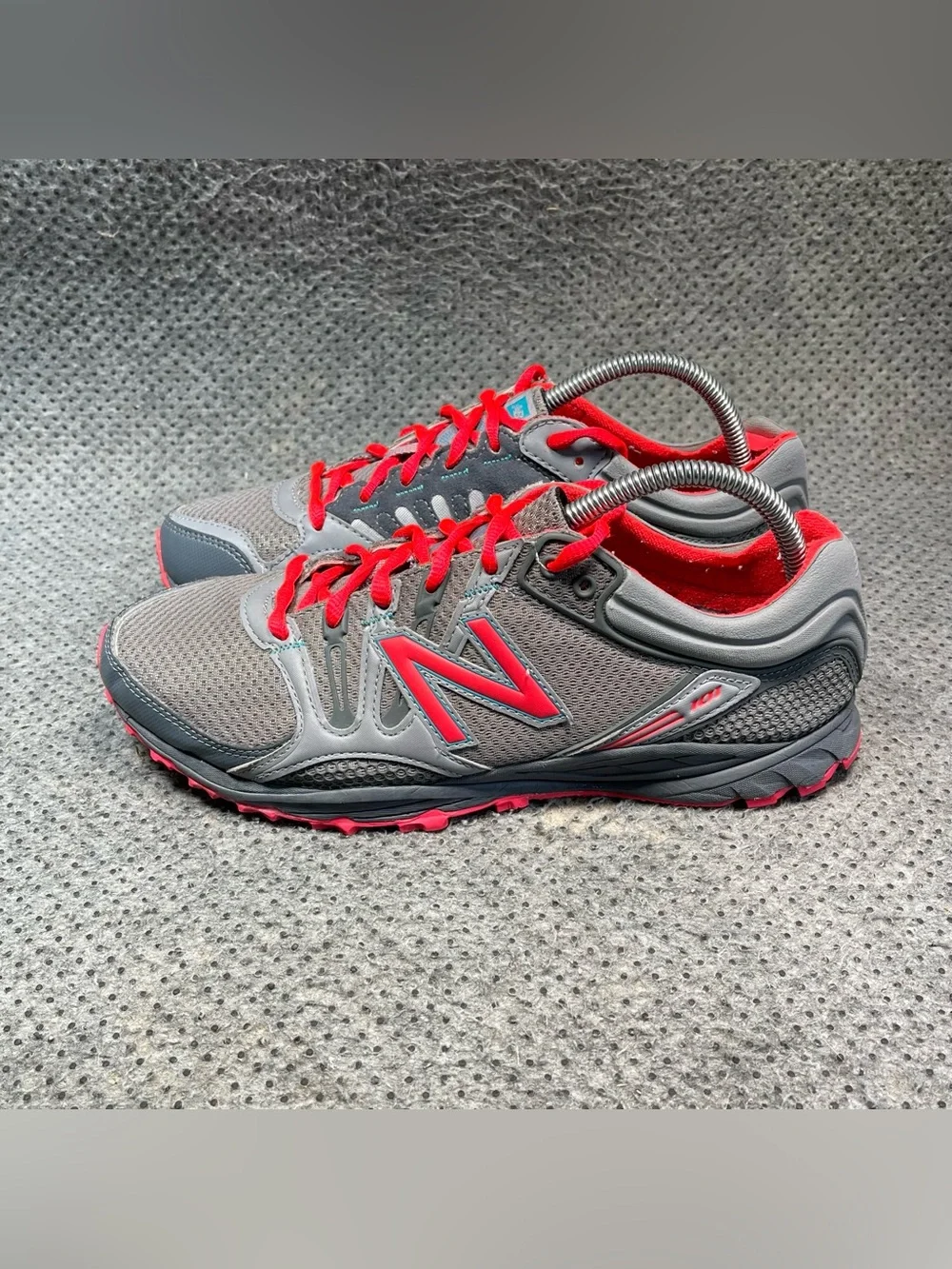 New Balance 101 Grey Red Mesh Shoes Size 10 Women’s